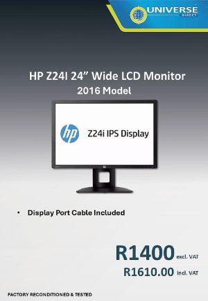 24"HP Z24I  LCD (DP/MINI DP)