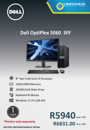 DELL 5060 SFF I5 8TH 16GB/256SSD/W11P