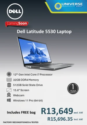 DELL 5530 I7 12TH 32GB/512SSD/W11P