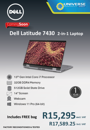 DELL 7340 2IN1 I7 13TH 32GB/512SSD/W11P