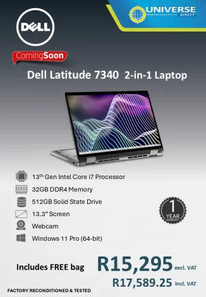 DELL 7340 2IN1 I7 13TH 32GB/512SSD/W11P
